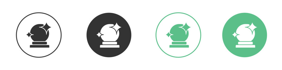 Crystal ball icon