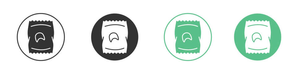 Chips bag icon