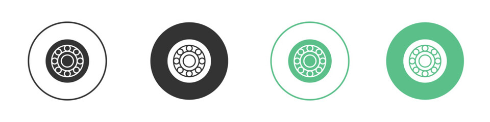 Car bearing icon
