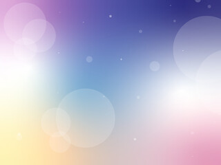 Pastel Gradient Bokeh Background. Soft Colorful Abstract Design