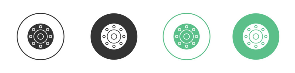 Car bearing icon
