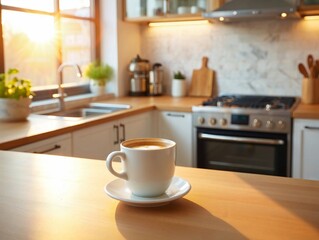 coffee in the kitchen