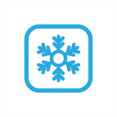 frozen logo design, business consulting vector icon