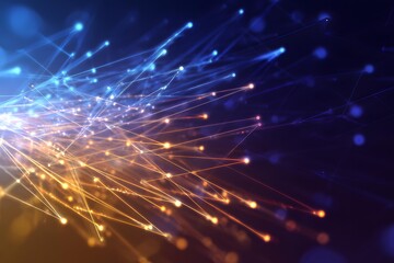 Dynamic arrows and lines forming mathematical vector background