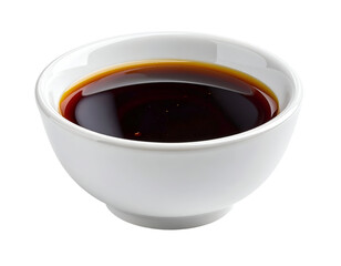 bowl of oyster sauce isolated on transparent png