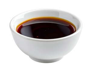 bowl of oyster sauce isolated on transparent png