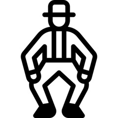 Jazz Age Dancing Figure