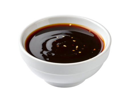 bowl teriyaki sauce isolated on transparent png - Powered by Adobe