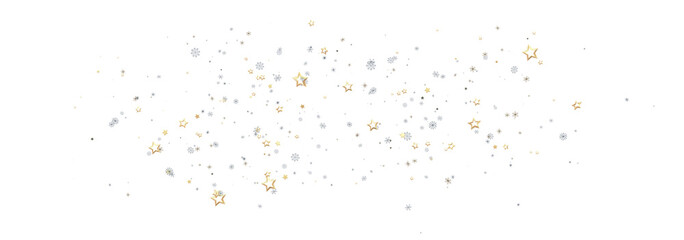 Sparkling star confetti background. Perfect for holidays, celebrations, and festive designs.
