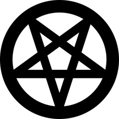 Obraz premium Mystical Pentagram Star