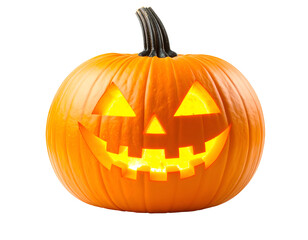 Obraz premium halloween pumpkin isolated on transparent png