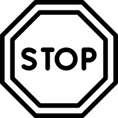 Stop Hand Sign