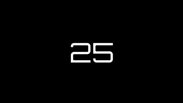 Minimalist white graphic of the number thirty and a stylized square icon on a black background. Modern, futuristic design for tech or digital concepts.
