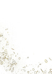 Falling Holiday Astral Radiance: Magnificent 3D Illustration of Descending Stellar Illumination for Christmas