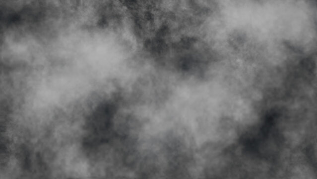 Abstract texture of gray smoke and fog, creating an atmosphere of mystery and depth. Ideal for movie posters, web design, presentations or photo retouching.