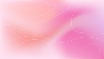 ABSTRACT BACKGROUND GRADIENT MESH SMOOTH LIQUID PINK COLOR WITH HAND DRAWN ORGANIC SHAPES DESIGN VECTOR TEMPLATE GOOD FOR MODERN WEBSITE, WALLPAPER, COVER DESIGN 