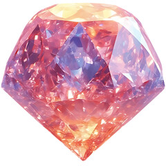 epic gemstone on white