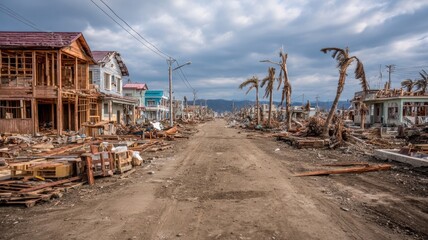 Fototapeta premium Strategic planning and durable systems help communities face natural hazards and recover with minimal disruption. 