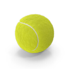 Tennis Ball Isolated on Transparent Background