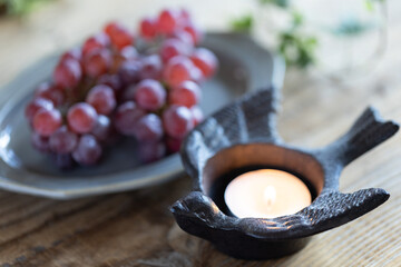 小さな葡萄（デラウェア）