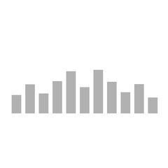 Abstract representation of sound waves in a modern digital environment