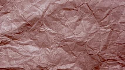  wrinkled rose brown kraft paper texture with soft lighting for scrapbooking background or vintage packaging design