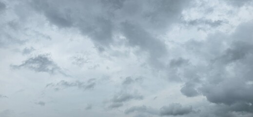 Obraz premium storm clouds timelapse