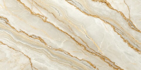 Beige marble texture with gold veins, natural stone pattern for background or design element, luxurious and elegant surface material