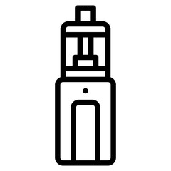 Fototapeta premium Vape icon vector illustration