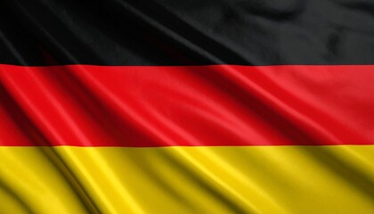 Fototapeta premium Waving Flag of Germany