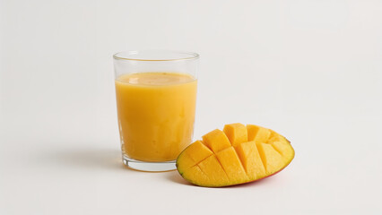 Studio quality mango juice image