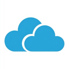 Fototapeta premium Cloud Computing Technology Icon