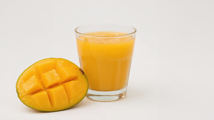 Studio quality mango juice image