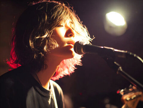 Guitarist Singing Live 