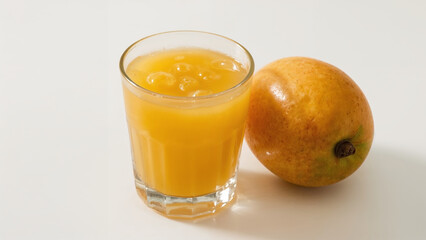 Studio quality mango juice image