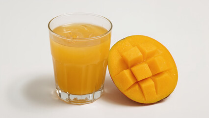 Studio quality mango juice image