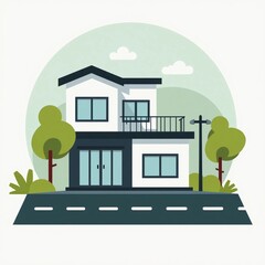 vector illustration of a house
