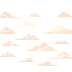 set of beach banners