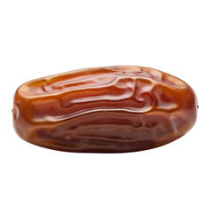 Obraz premium Single date fruit isolated on transparent background