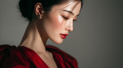 portrait of a young woman