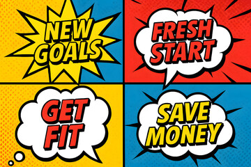 New Year's Resolutions Fresh Start, Fitness, and Financial Goals