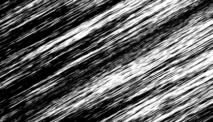 Obraz premium Abstract Black and Transparent Overlay Grunge Texture with Streaks, Scratches, and Wear Marks. Black Overlay background