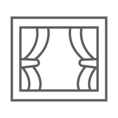 Curtain Icon Design