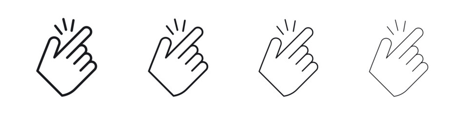 Easy icon. minimal strokes lines for web designs