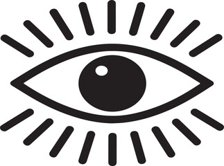eye icon vector