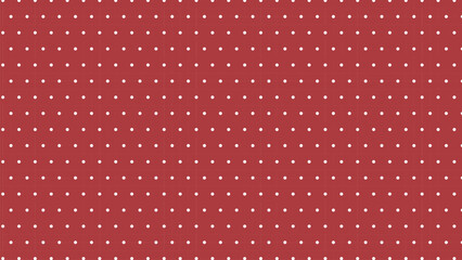 赤背景のシンプルなドット柄の素材