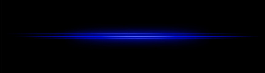 Speedline. Three parallel glowing beams with blurred transitions. Motion effect creates sense of acceleration and energy in symmetrical layout.