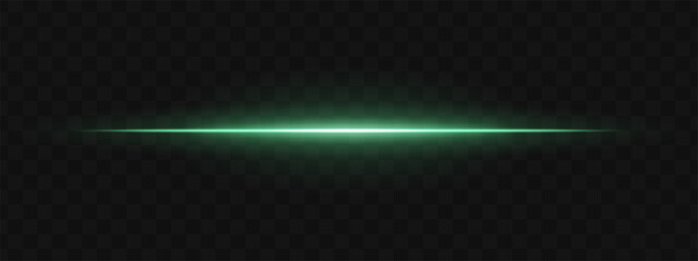 Light stripe. Beam on transparent background with sharp center line and smooth gradient spread. Ideal for motion or UI compositions.
