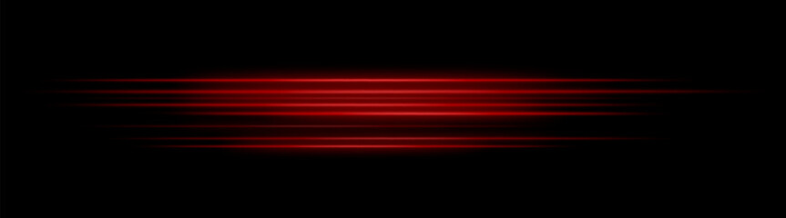 Lightline. Horizontal layered beams forming wide blur with symmetric flow. Composition evokes fast movement and glowing streak on dark backdrop.
