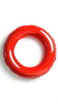 Red O-Ring is a mechanical seal used in machinery to prevent leaks. It's made of rubber and has an oval shape.